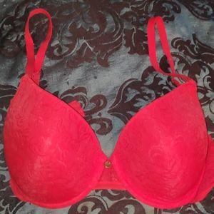 Natori "Bliss Perfection" T-Shirt Bra - Red